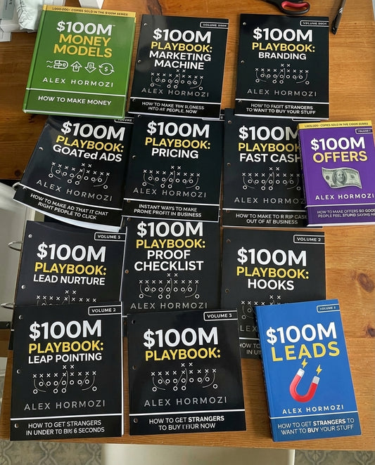 $100M® Money Models FREE Digital Bundle + 12 PlayBooks ($6000)